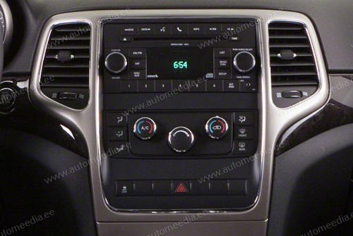 Jeep Grand Cherokee 2010-2013  Automedia WTS-8840 Automedia WTS-8840 совместимость мультимедийного радио в зависимости от модели автомобиля