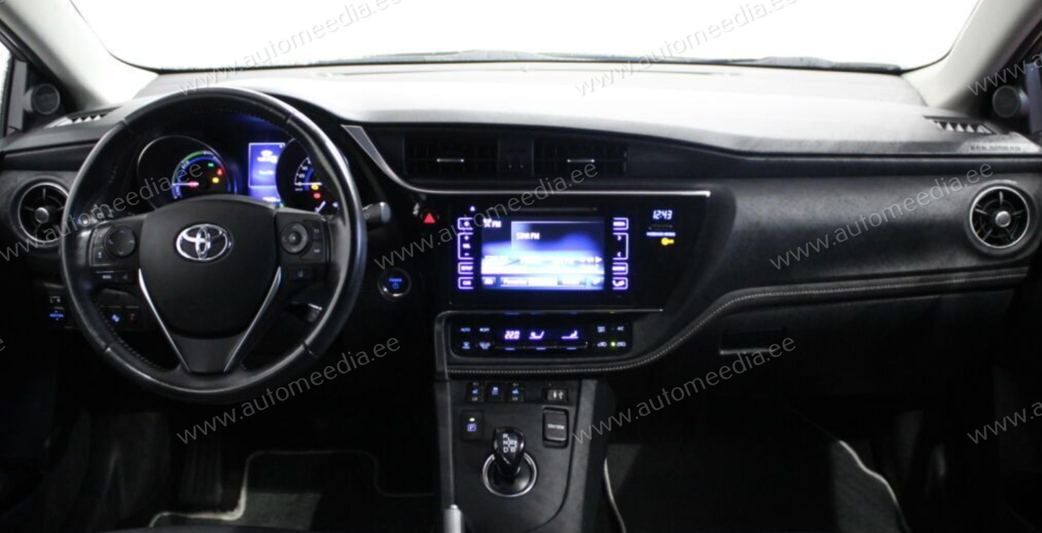 Toyota Auris 2017-2018  Automedia WTS-9176B Automedia WTS-9176B custom fit multimedia radio suitability for the car