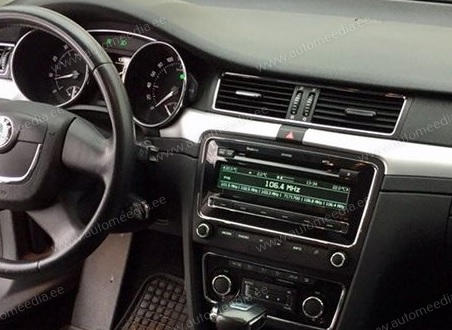 Skoda Superb 2 B6 2008 - 2015  Automedia WTS-9203 Automedia WTS-9203 custom fit multimedia radio suitability for the car