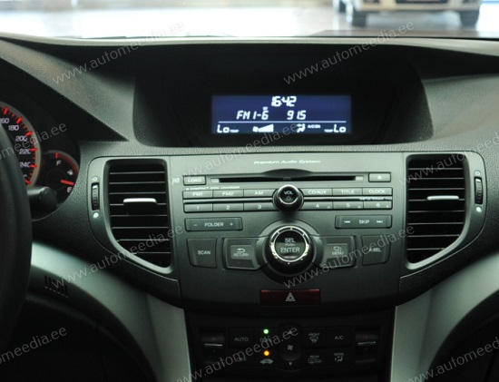 Honda Accord 8 2008 - 2012 (EU Version)  Automedia WTS-9323 Automedia WTS-9323 custom fit multimedia radio suitability for the car