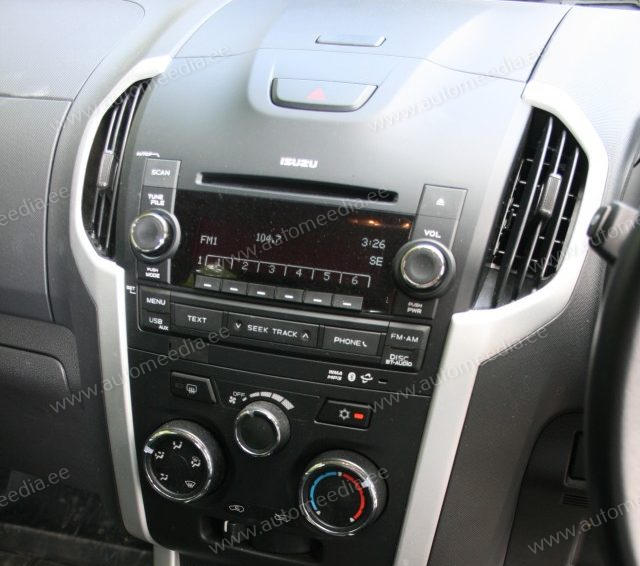 Chevrolet TrailBlazer 2 2012 - 2016 S-10 S10 Colorado Isuzu D-Max DMAX  Automedia WTS-9426 Automedia WTS-9426  pielāgota multivides radio piemērotība automašīnai