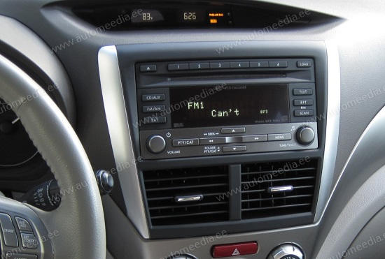 Subaru Forester (2007 - 2012) | Subaru Impreza (2007 - 2011)  Automedia WTS-9502 Automedia WTS-9502 совместимость мультимедийного радио в зависимости от модели автомобиля