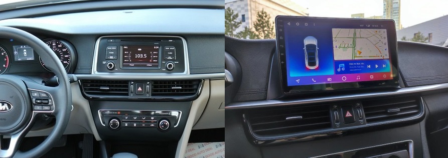 Kia Optima (2015-2020)  Automedia WTS-9593 Automedia WTS-9593 custom fit multimedia radio suitability for the car
