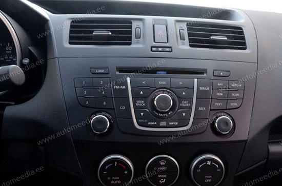 Mazda 5 Premacy 2009 2012  Automedia WTS-9625 Automedia WTS-9625 custom fit multimedia radio suitability for the car