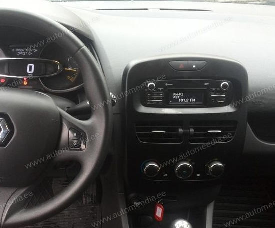 Renault Clio 4 BH98 KH98 2012 - 2016 (Auto-Aircondition+Manual-Aircondition)  Automedia WTS-9694 Automedia WTS-9694  pielāgota multivides radio piemērotība automašīnai