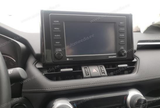 Toyota RAV4 XA50 2018 - 2020  Automedia WTS-9710 Automedia WTS-9710 mallikohtaisen multimediaradion soveltuvuus autoon