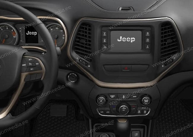 Jeep Cherokee 5 KL 2014 - 2018  Automedia WTS-9834 Automedia WTS-9834 raadio sobivus autole