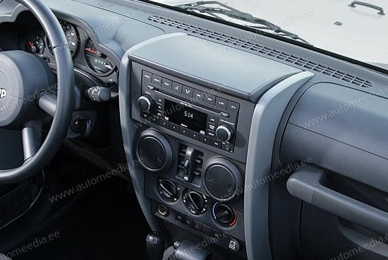 Jeep Wrangler Unlimited 3 JK 2008-2010  Automedia WTS-9836 Automedia WTS-9836 custom fit multimedia radio suitability for the car