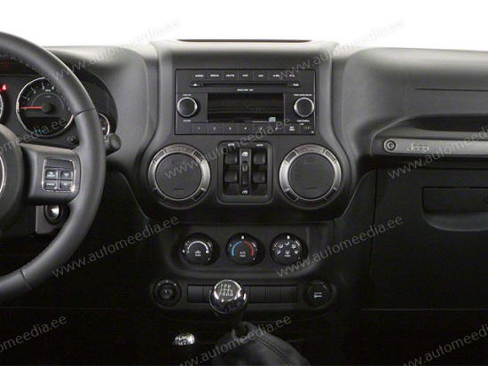 Jeep Wrangler 3 JK 2010 - 2018  Automedia WTS-9837 Automedia WTS-9837 custom fit multimedia radio suitability for the car