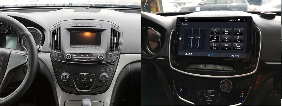 Opel Insignia (2013-2016)  Automedia WTS-9976 Automedia WTS-9976 совместимость мультимедийного радио в зависимости от модели автомобиля