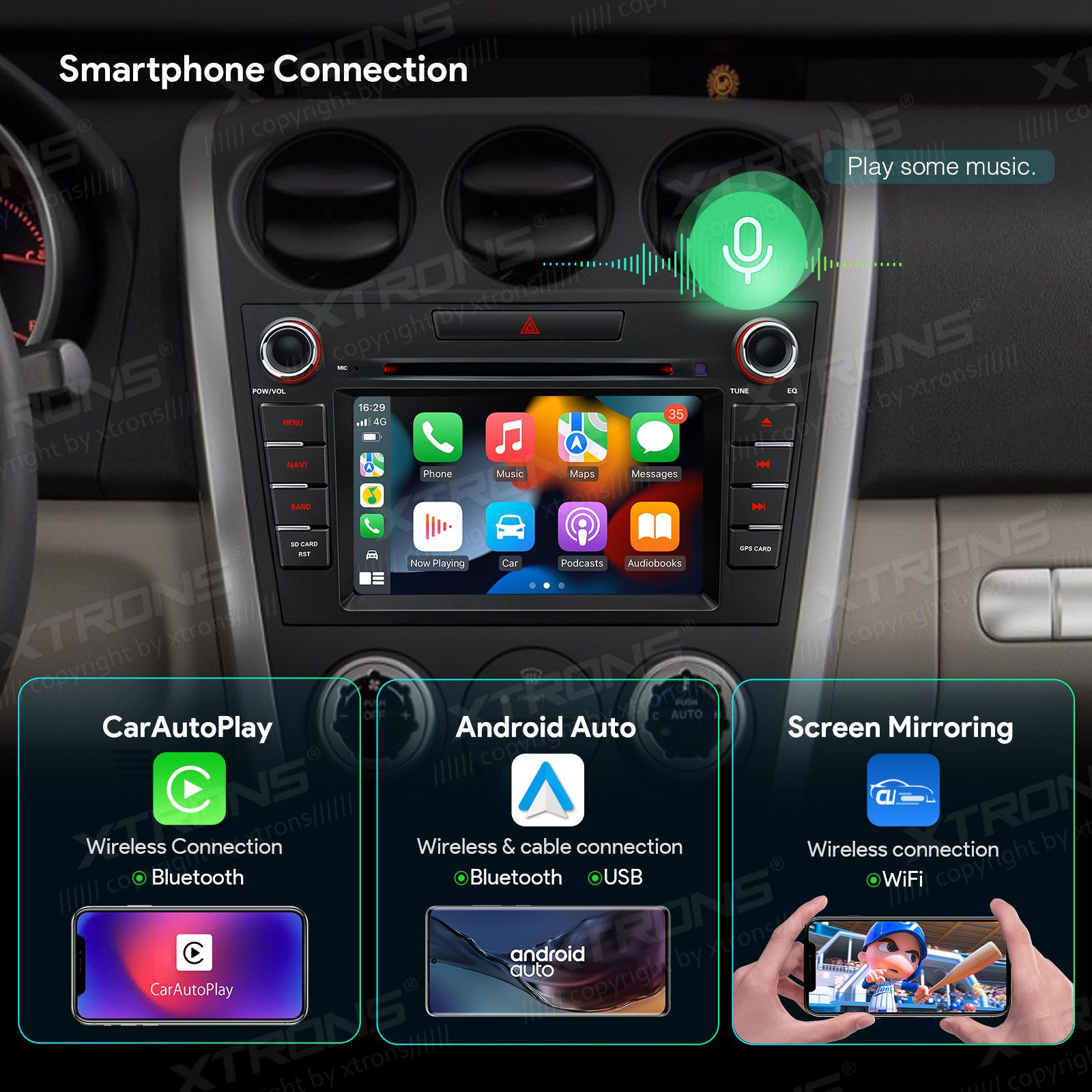 Mazda CX7 (2007-2012) Android 13  | GPS autoraadio ja multimeedia keskus