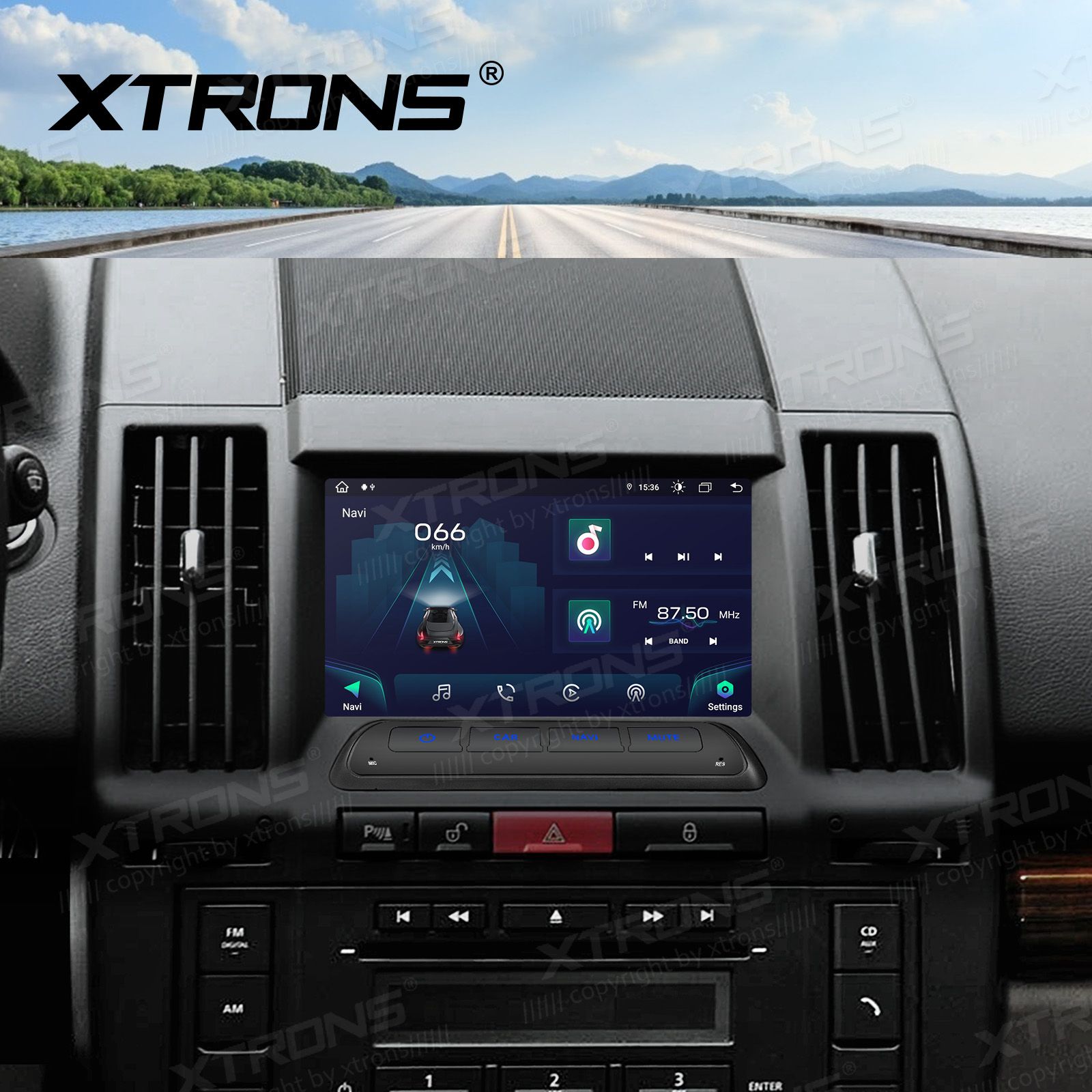 Land Rover Freelander 2 (2007-2012) Android 13  | GPS autoraadio ja multimeedia keskus