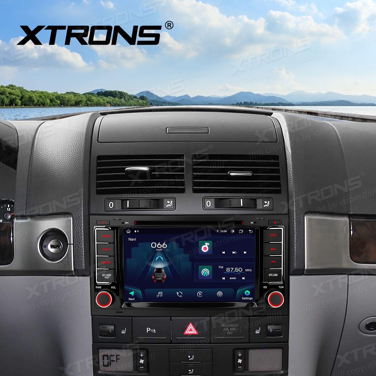 VW Touareg | Multivan | Transporter | (2004-2010) Android 13  | GPS autoraadio ja multimeedia keskus