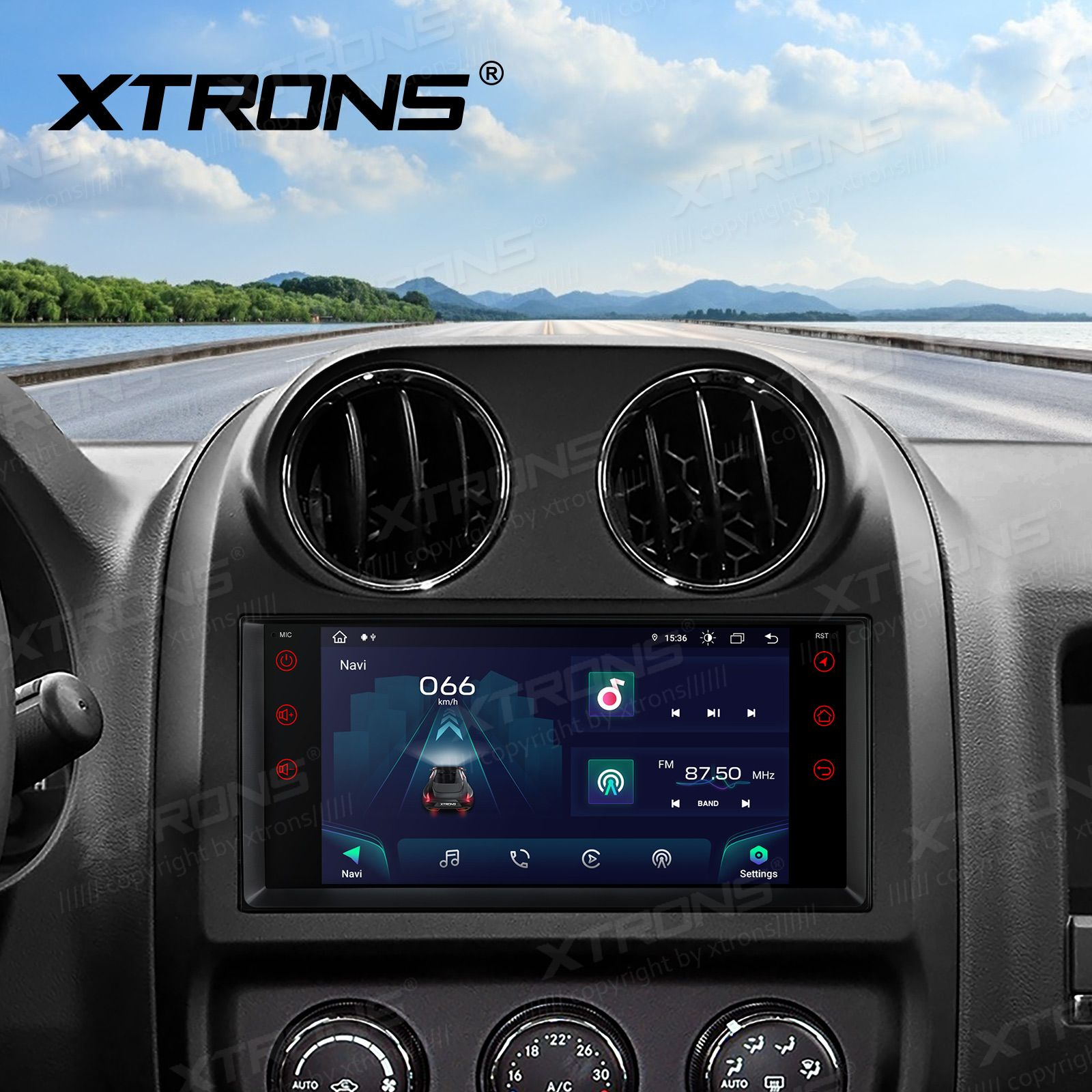 Jeep | Dodge | Chrysler | Grand Cherokee | Compass | Patriot | 300C Android 13  | GPS autoraadio ja multimeedia keskus