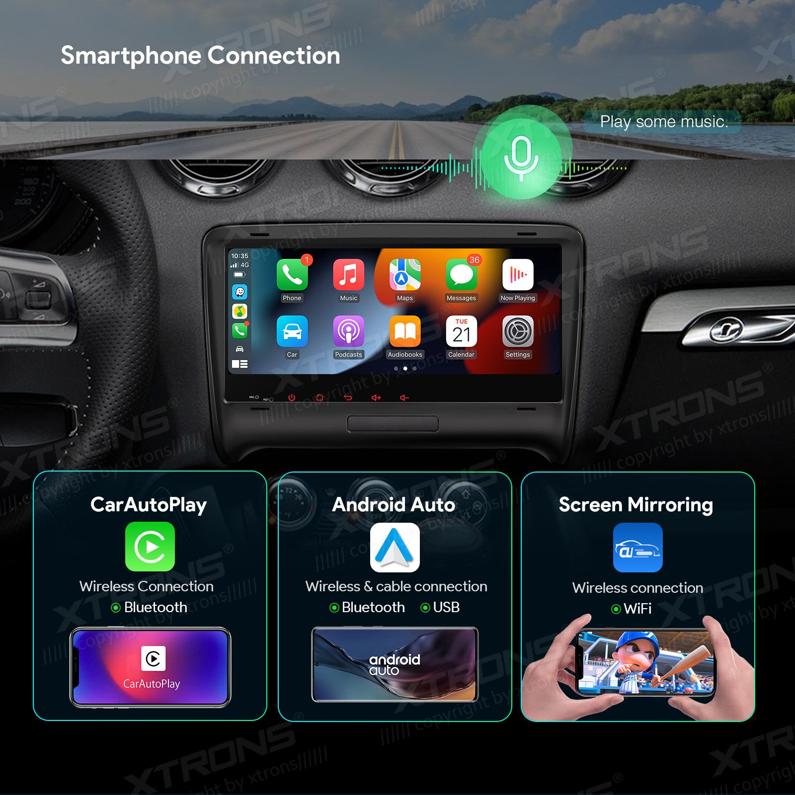 Audi TT (2006-2012) Android 13  | GPS autoraadio ja multimeedia keskus