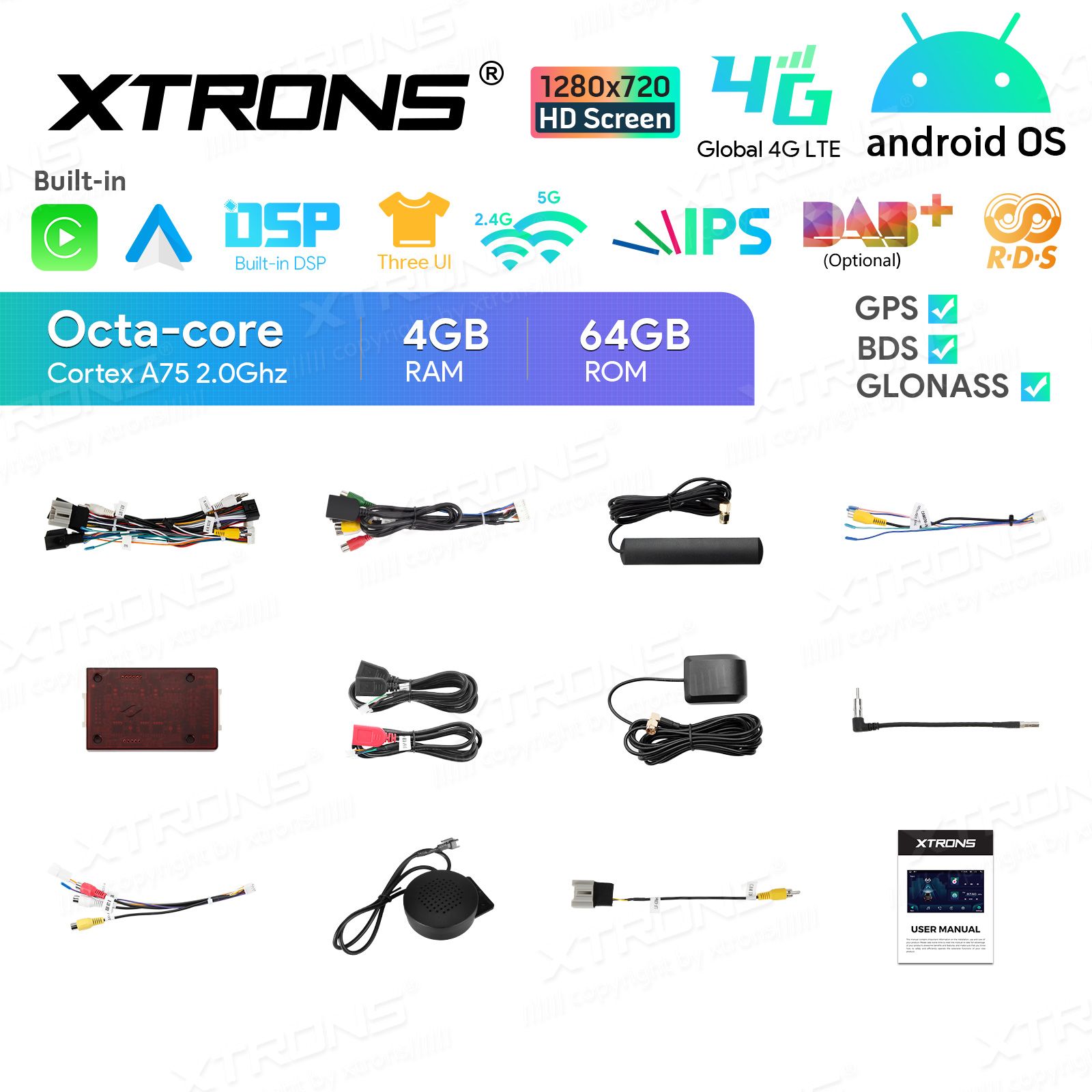 Chevrolet | Buick | GMC | HUMMER Android 13  | GPS autoraadio ja multimeedia keskus