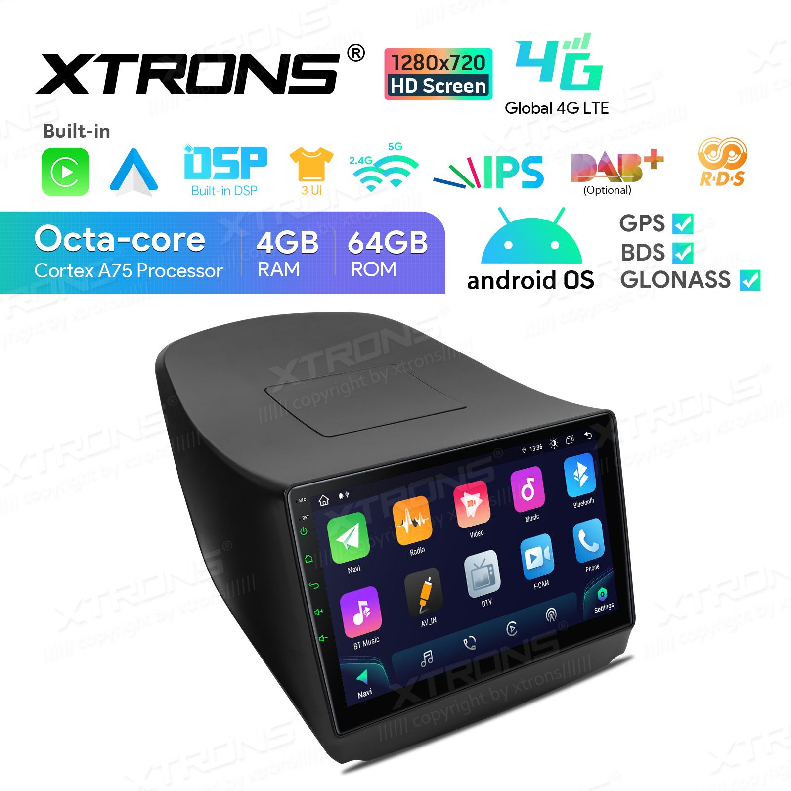 Hyundai IX35 | Tucson II (2009-2015) Android 13  | GPS autoraadio ja multimeedia keskus