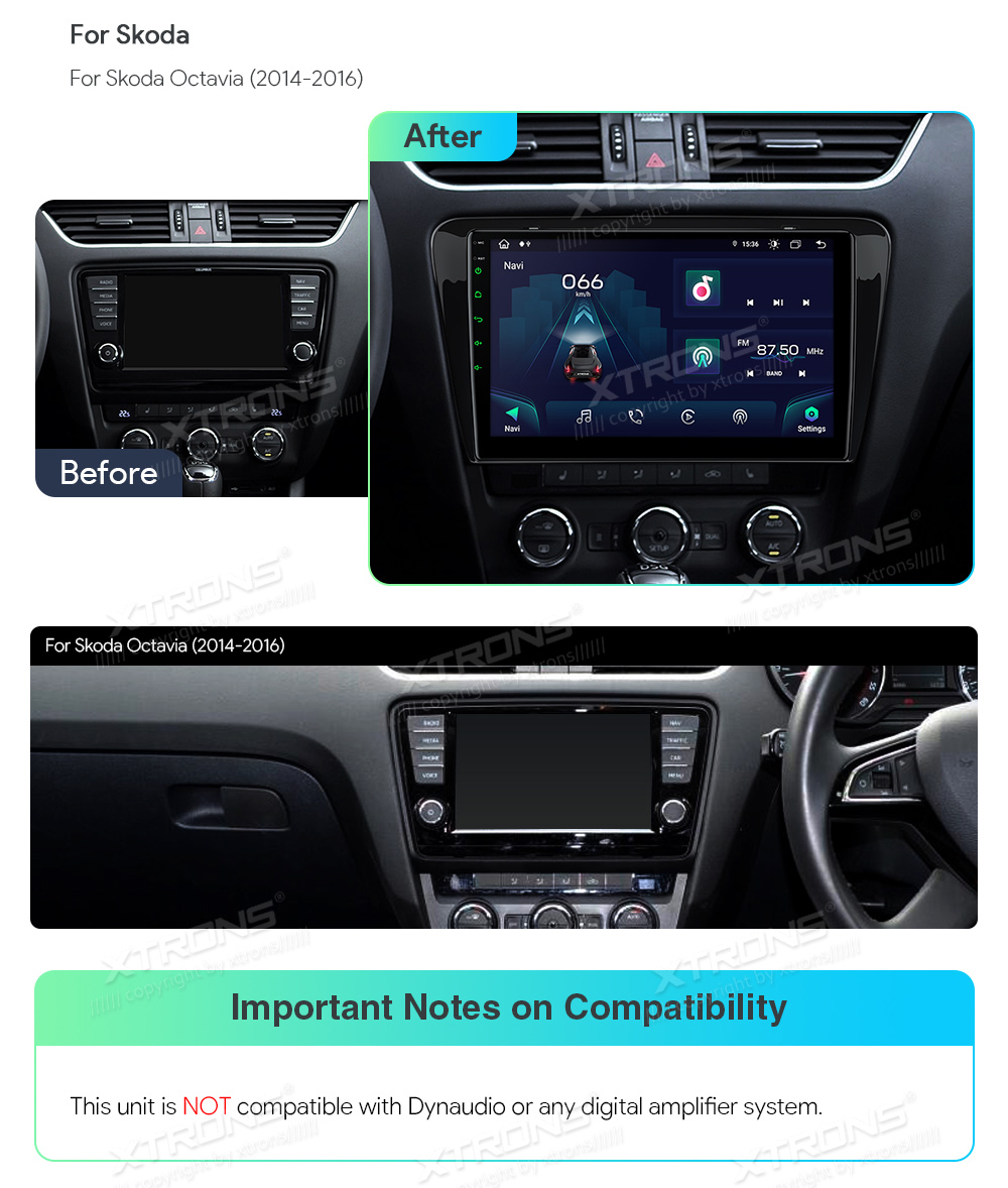 XTRONS IAP12CTS XTRONS IAP12CTS custom fit multimedia radio suitability for the car