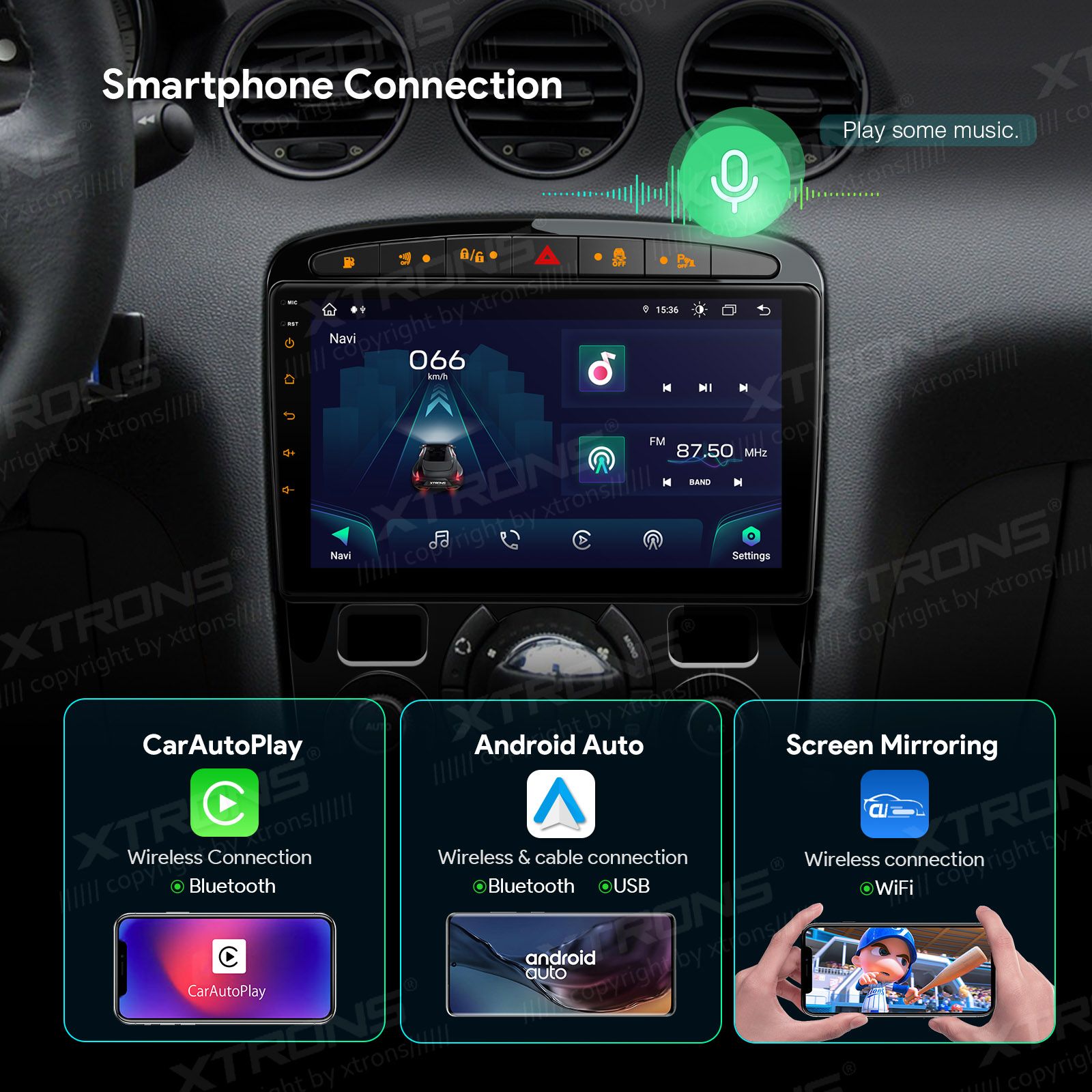 Peugeot 308 (2007-2013) | 408 (2011-2013) | RCZ (2010-2015) Android 13  | GPS autoraadio ja multimeedia keskus