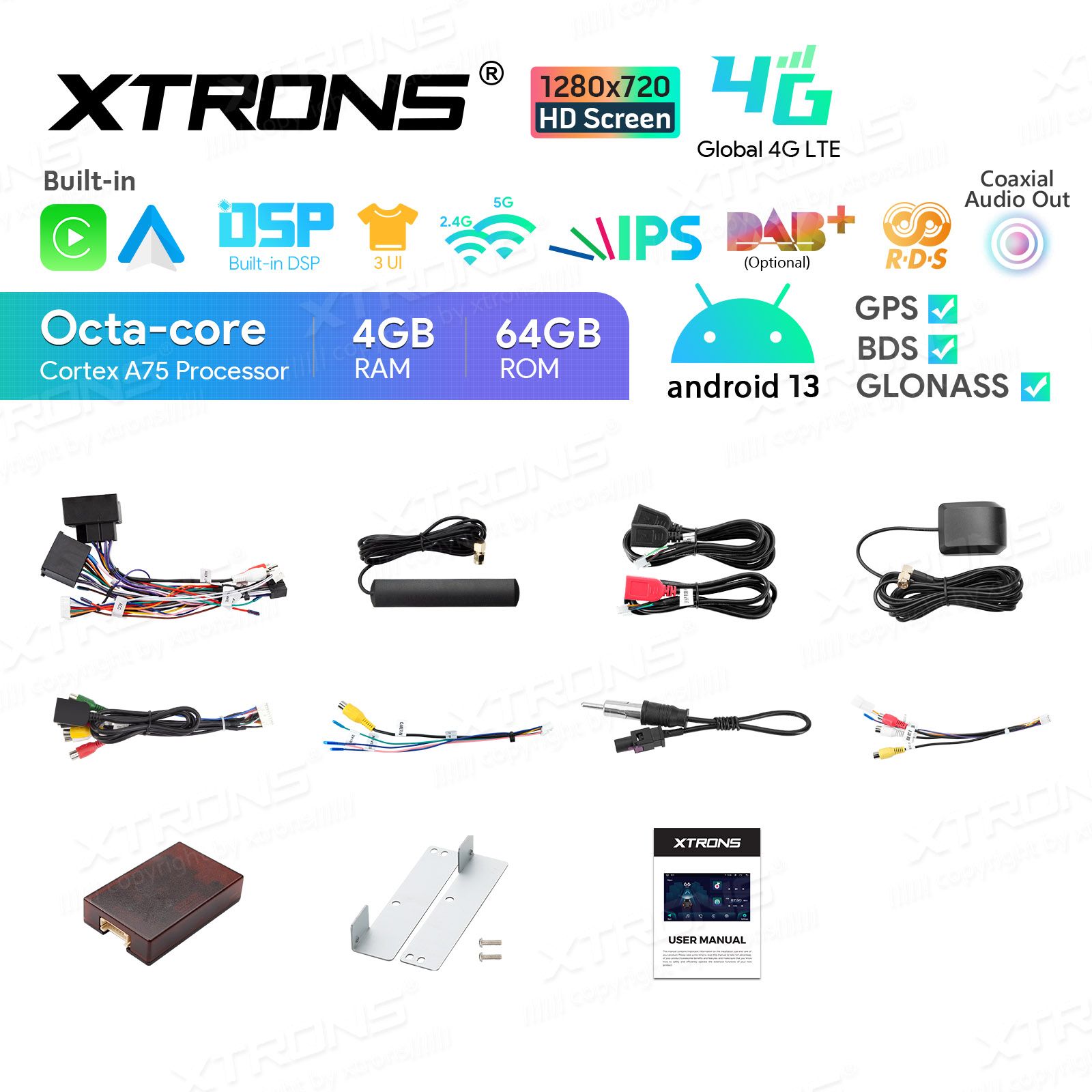 BMW X5 E53 (1999-2006) Android 13  | GPS autoraadio ja multimeedia keskus