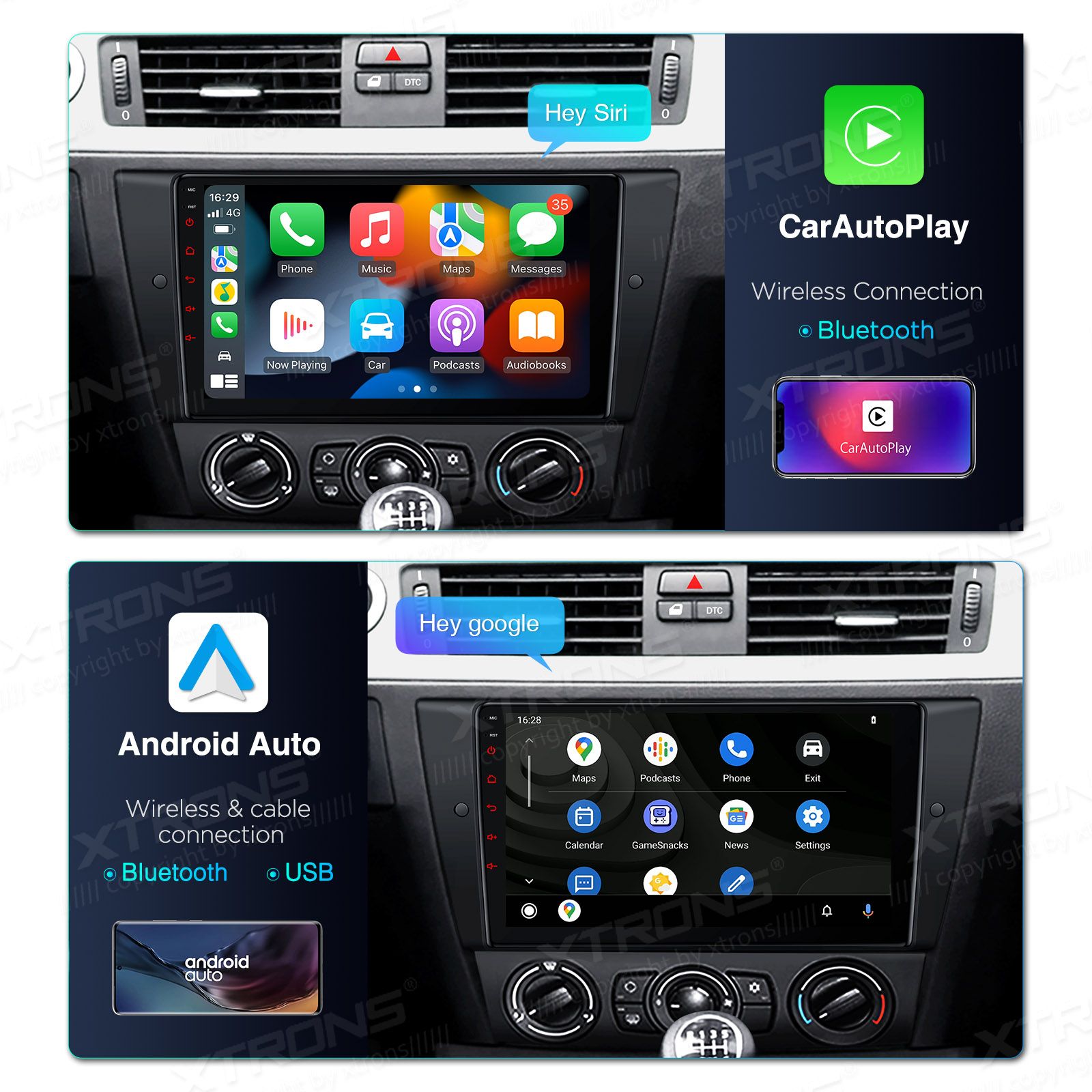 BMW 3. seeria E90 | E91 | E92 | E93 (2005-2012) ilma originaal ekraanita autoleAndroid 13  | GPS autoraadio ja multimeedia keskus