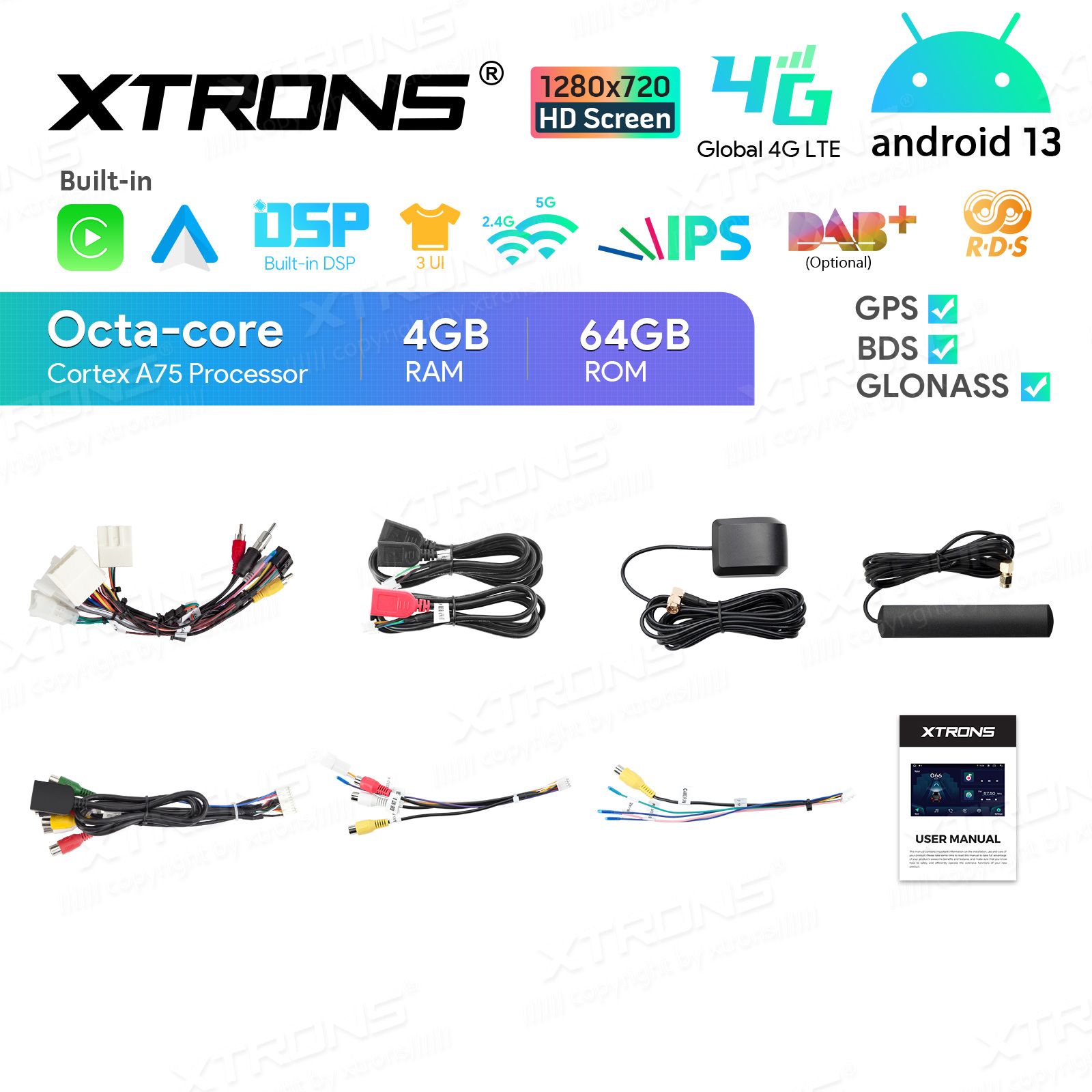 TOYOTA COROLLA (2004-2007) Android 13  | GPS autoraadio ja multimeedia keskus