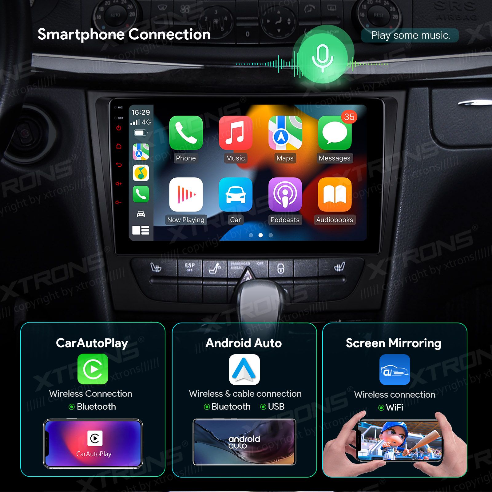 Mercedes-Benz E-Class W211 (2002-2008) | CLS W219 (2005-2006) Android 13  | GPS autoraadio ja multimeedia keskus