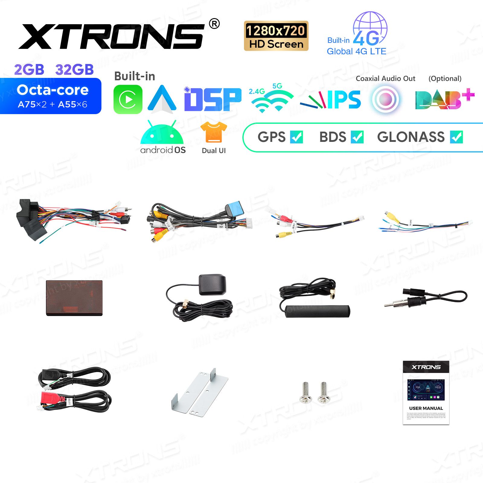 BMW X5 E53 (1999-2006) Android 12  | GPS autoraadio ja multimeedia keskus
