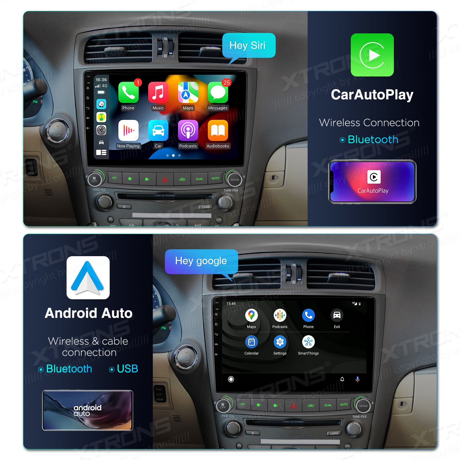 Lexus IS200 | IS300 | IS350 (2006-2012) Android 12  | GPS autoraadio ja multimeedia keskus
