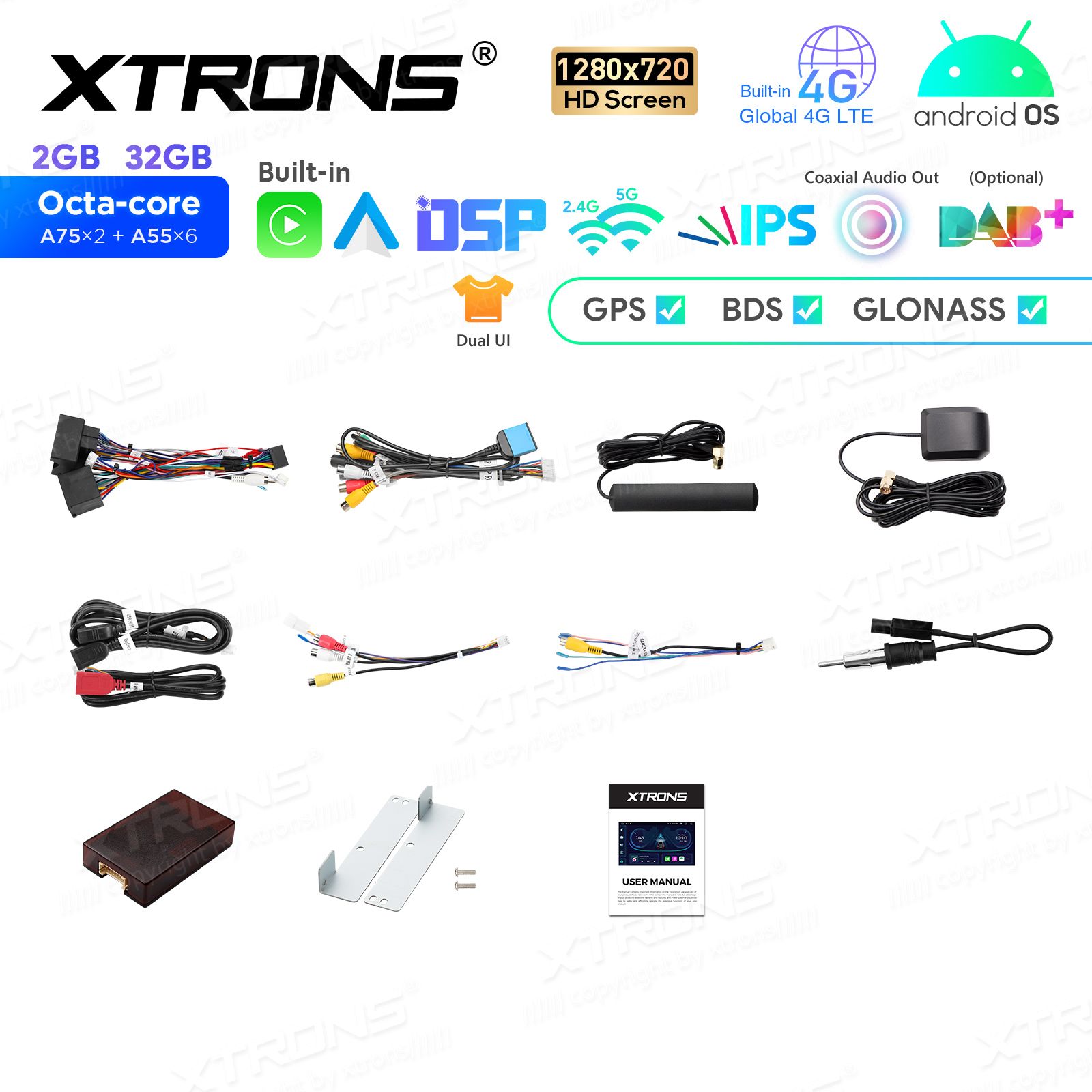 BMW X5 E53 (1999-2006) Android 12  | GPS autoraadio ja multimeedia keskus