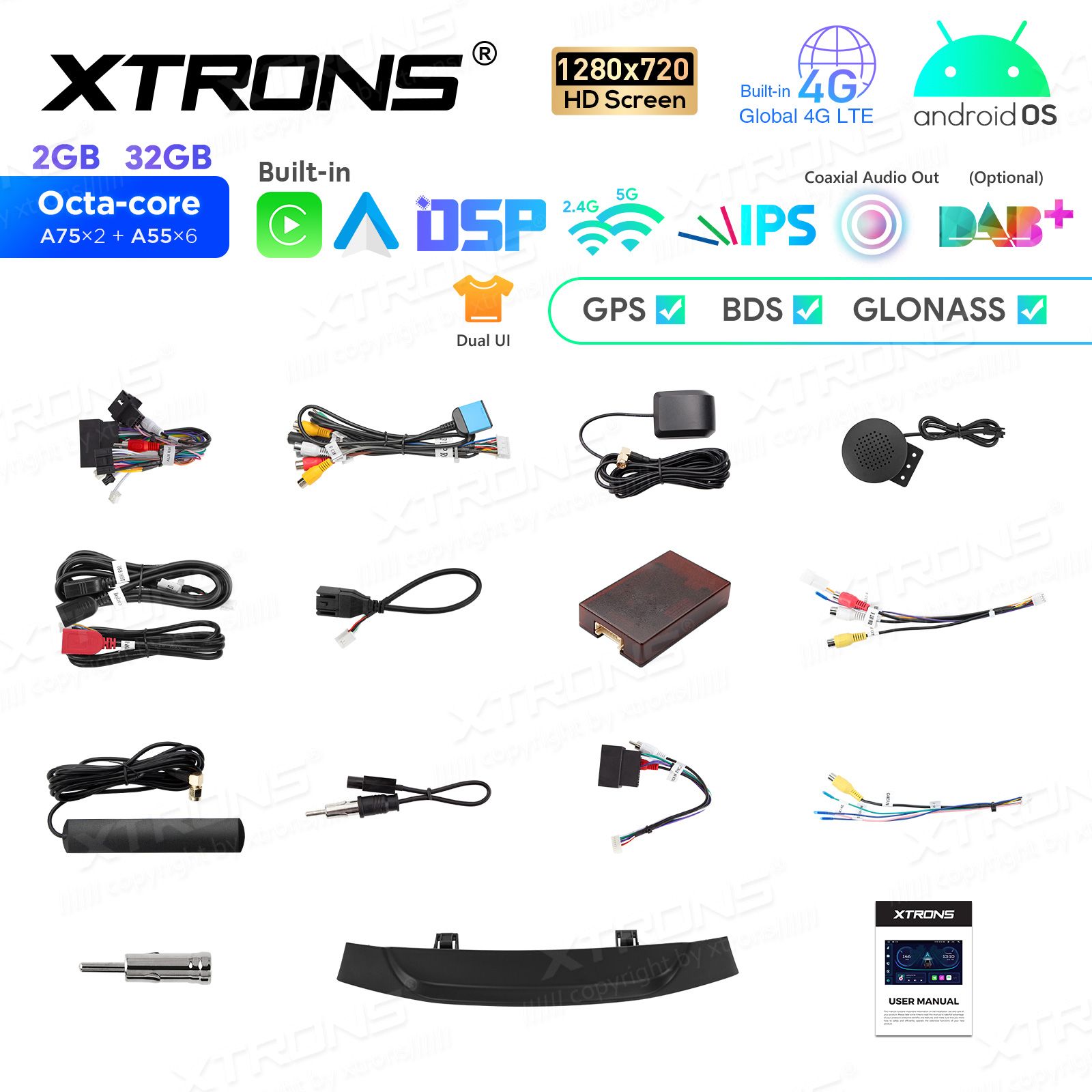 Ford Focus (2012-2017) Android 12  | GPS autoraadio ja multimeedia keskus
