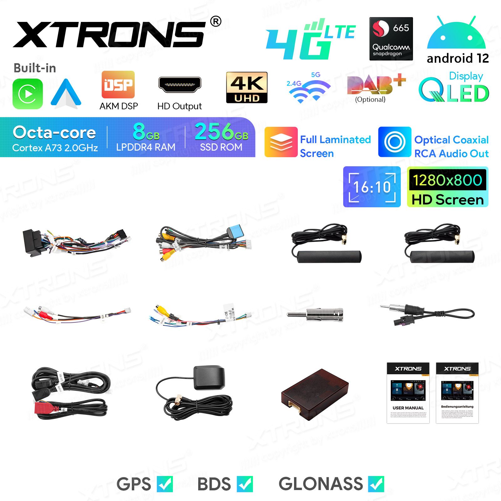 Mercedes-Benz ML | GL | W164 | X164 (2005-2012) Android 12  | GPS autoraadio ja multimeedia keskus
