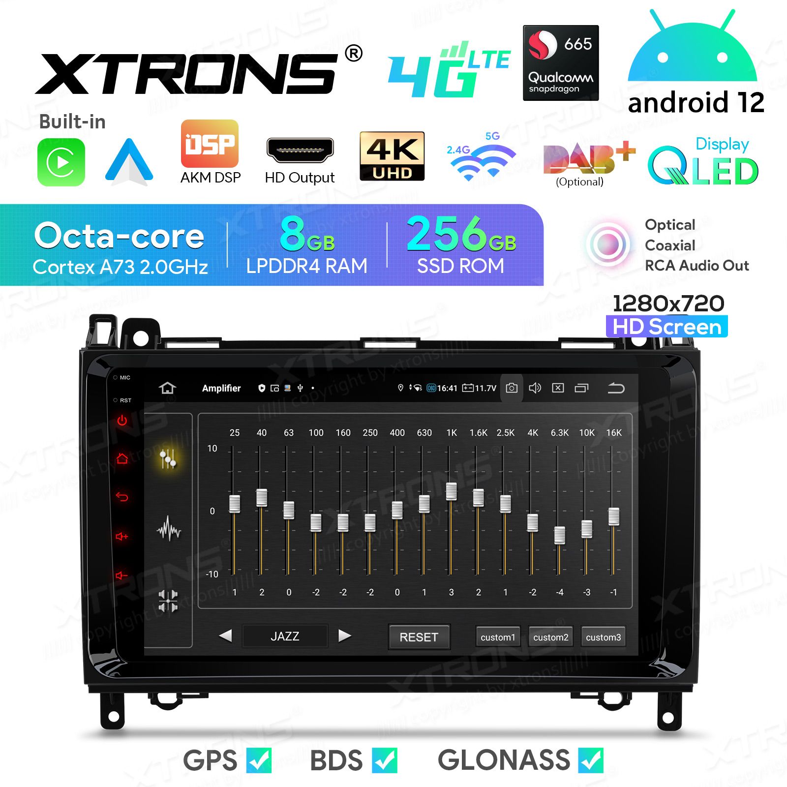 Mercedes-Benz Sprinter | Vito & Viano (2006-2020) | A-Class | B-Class (2004-2012) Android 12  | GPS autoraadio ja multimeedia keskus