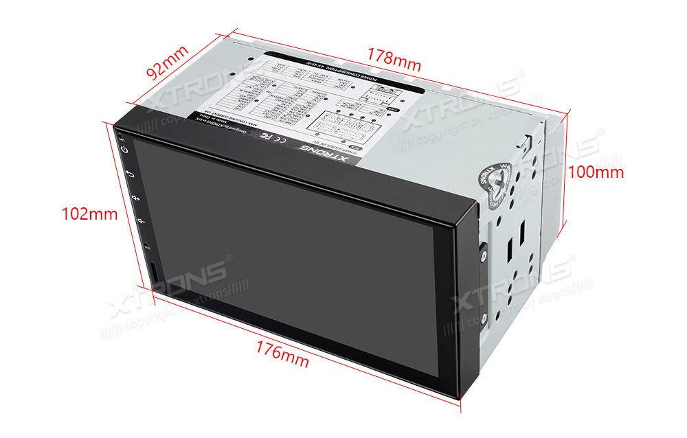 XTRONS TIA723LS XTRONS TIA723LS mallikohtaisen multimediaradion soveltuvuus autoon
