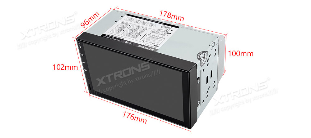 XTRONS TIE723L XTRONS TIE723L mallikohtaisen multimediaradion soveltuvuus autoon