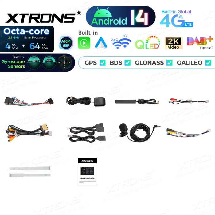 1 DIN Android 14  | CarPlay Android multimeedia keskus 1 DIN Android 14  | CarPlay Android multimeedia keskus