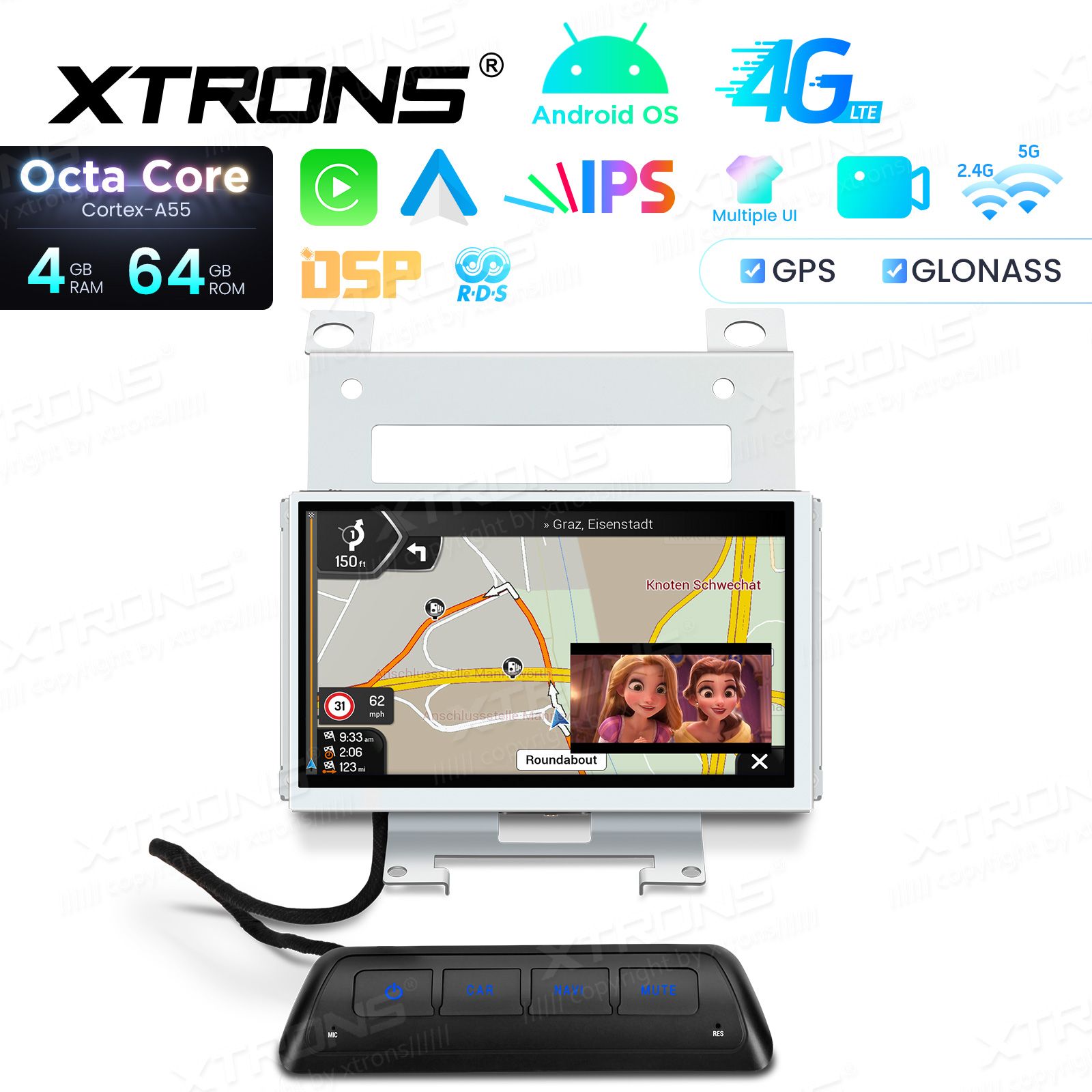 Land Rover Freelander 2 (L359) 2007-2012 Android 14  | GPS car radio and multimedia system