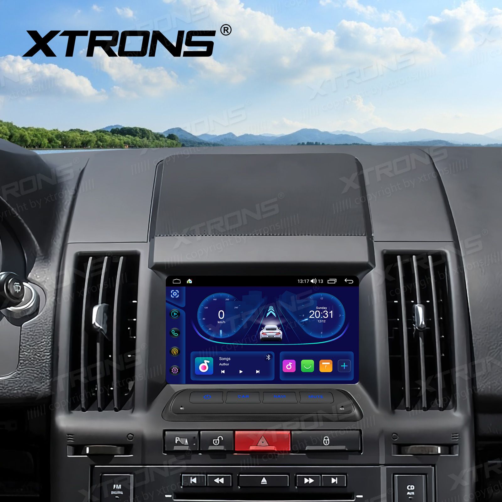 XTRONS ID70DLRL Mudelikohane android multimeediakeskus gps naviraadio