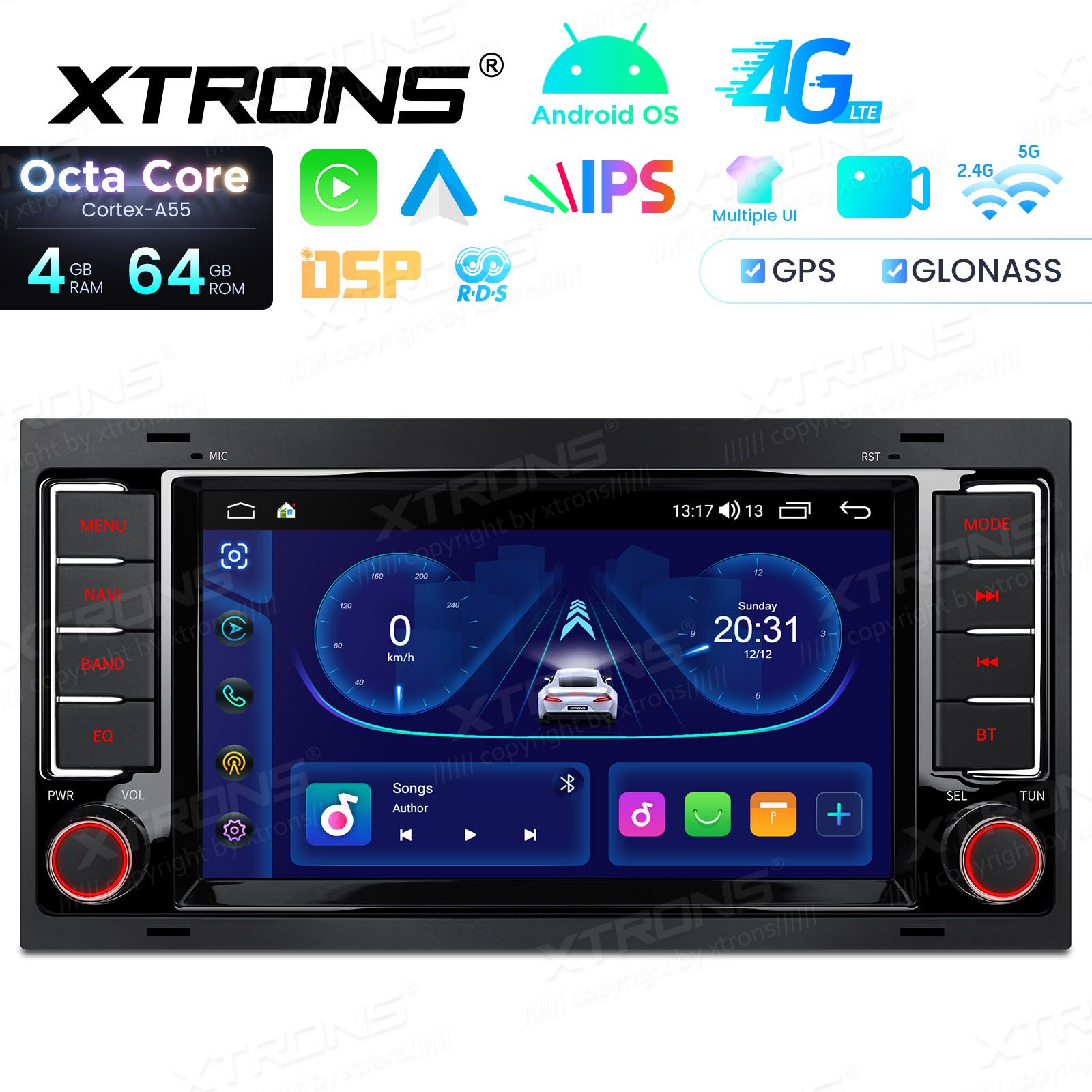 VW Touareg | Multivan | Transporter | (2004-2010) Android 14  | CarPlay Android multimeedia keskus