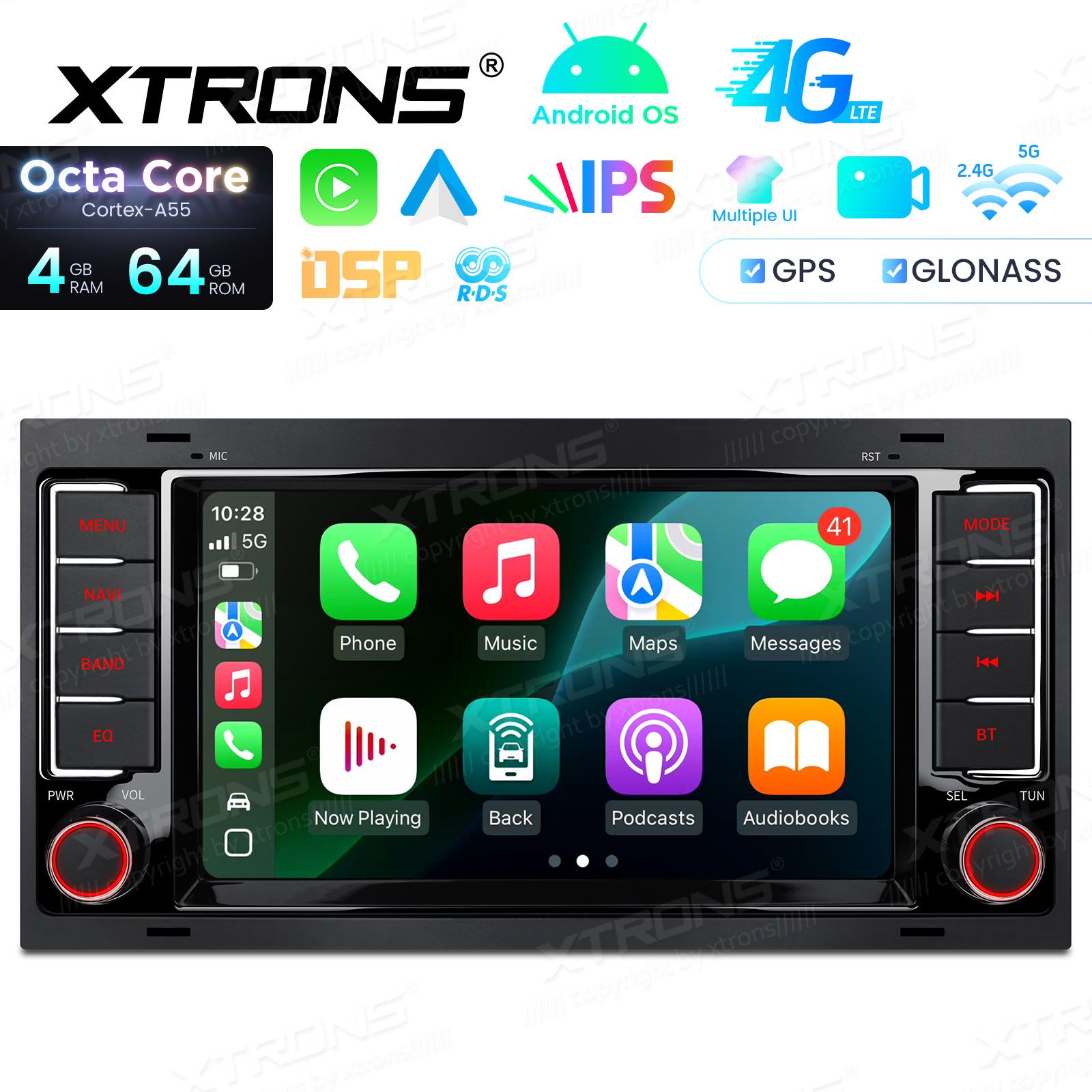 VW Touareg | Multivan | Transporter | (2004-2010) Android 14  | GPS autoraadio ja multimeedia keskus