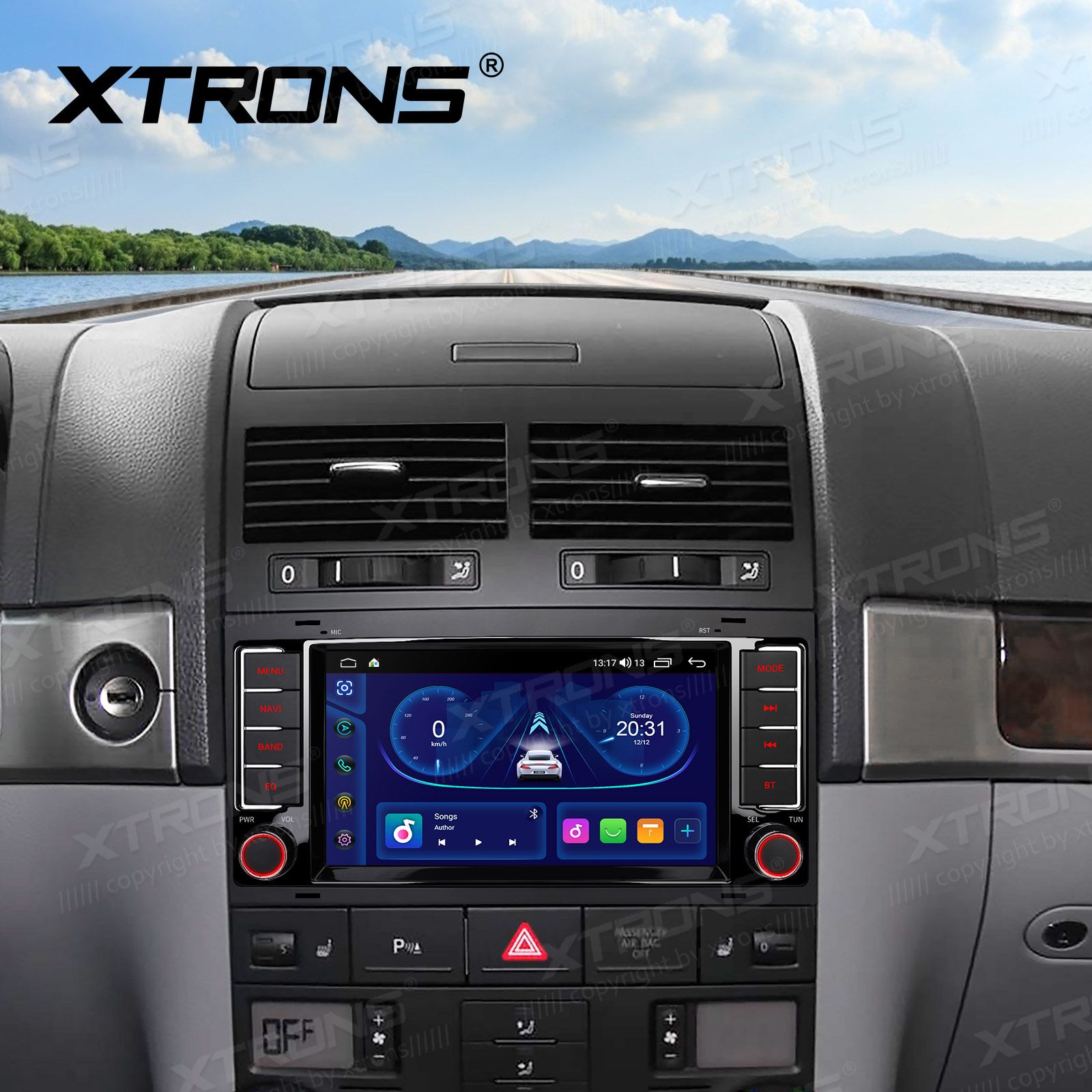 XTRONS ID70TRVL Mudelikohane android multimeediakeskus gps naviraadio