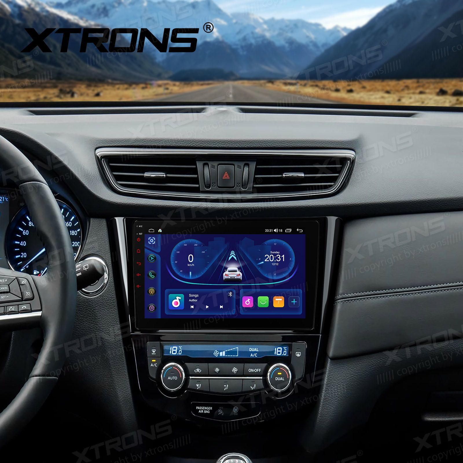 XTRONS IDP10XTNA Mudelikohane android multimeediakeskus gps naviraadio
