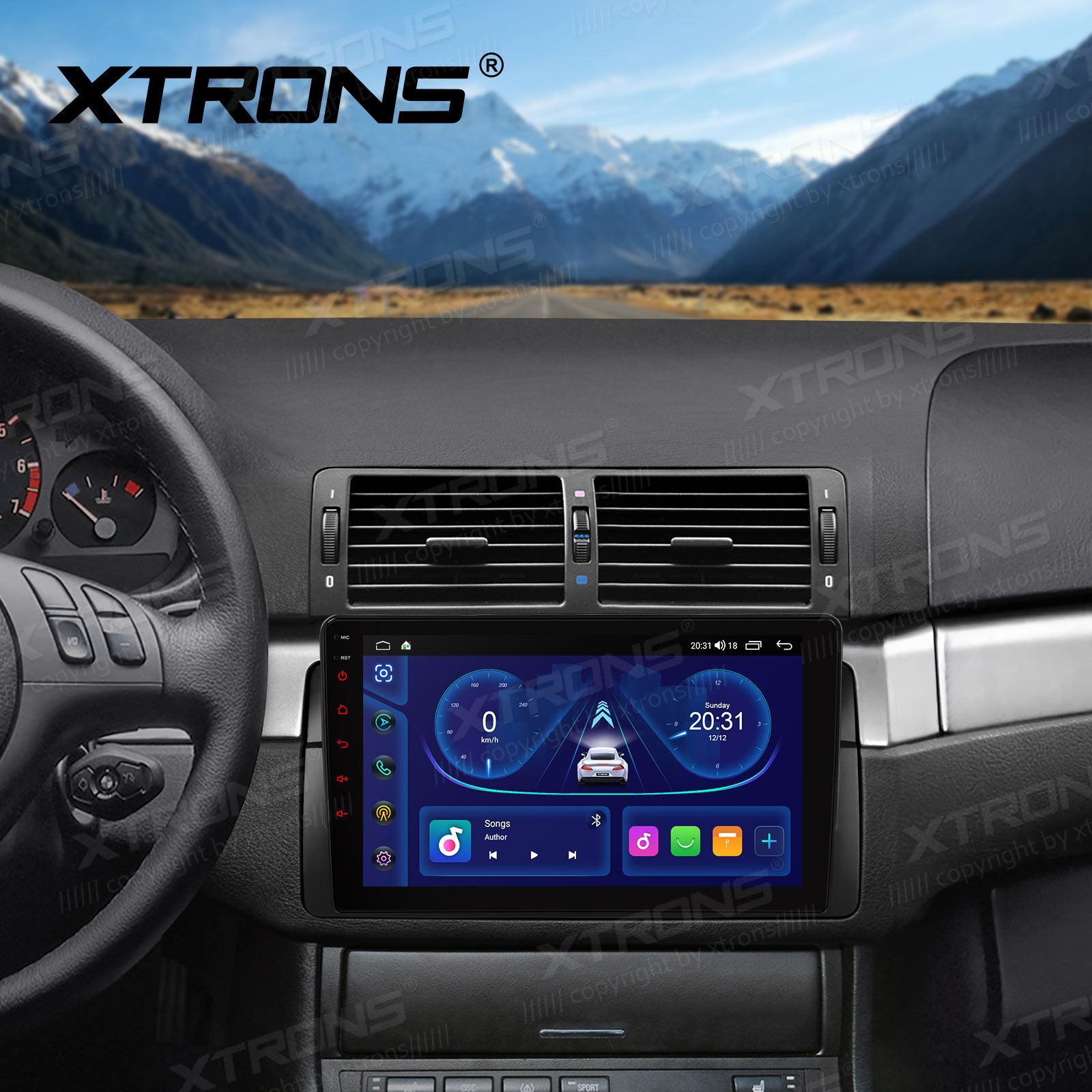 BMW 3. seeria E46 (1998-2006) Android 14  | GPS autoraadio ja multimeedia keskus
