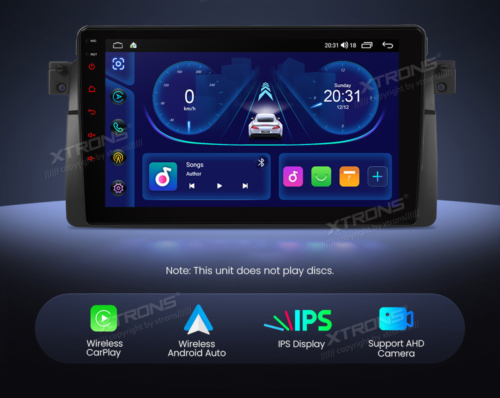 XTRONS IDP9046B merkkikohtainen Android GPS multimedia näyttösoitin
