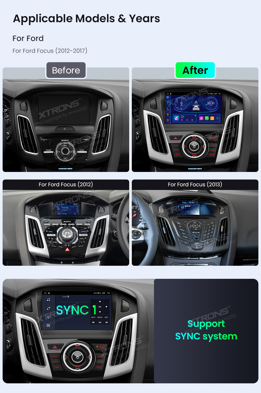 XTRONS IDP90FSFB XTRONS IDP90FSFB raadio sobivus autole