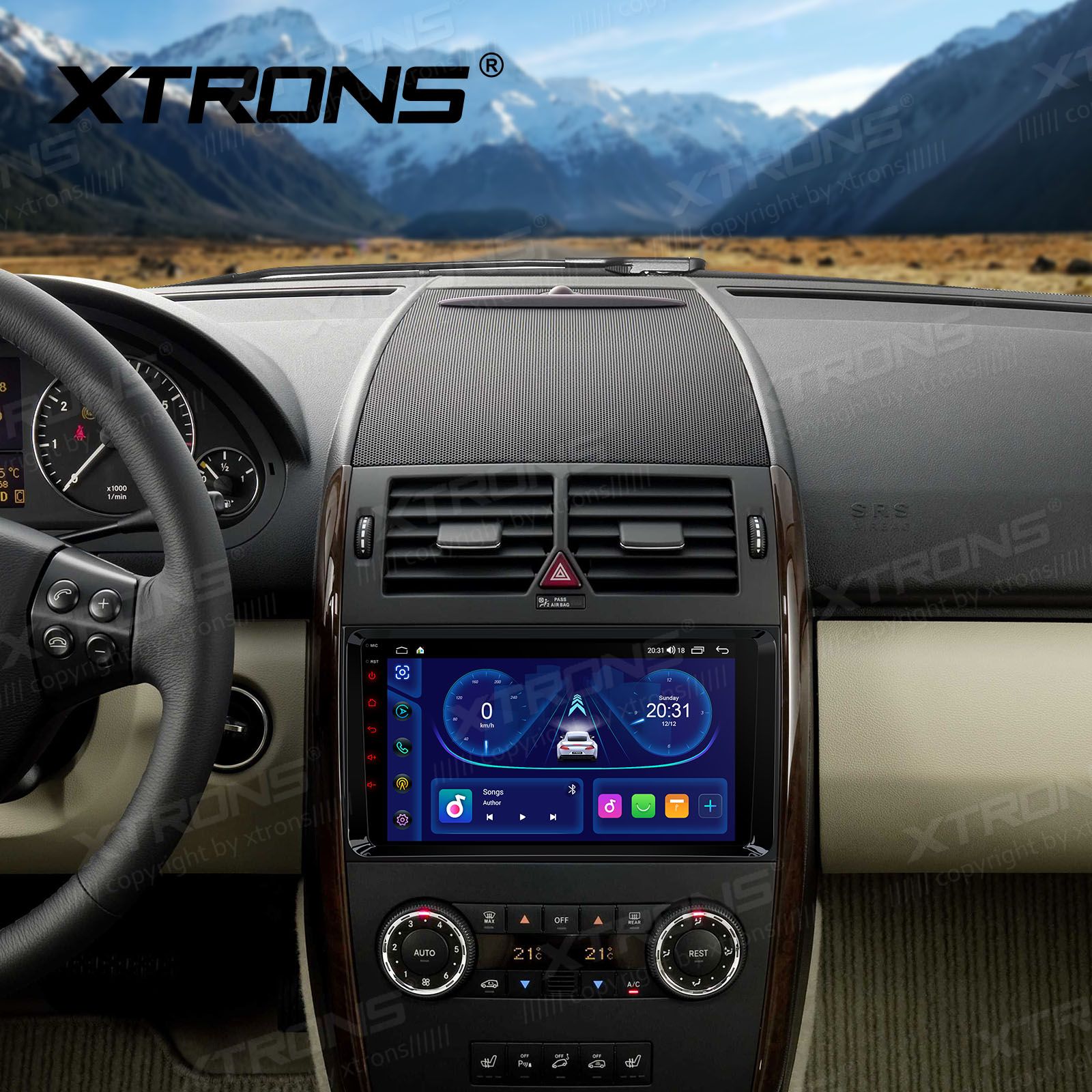 Mercedes-Benz Sprinter | Vito & Viano (2006-2020) | A-Class | B-Class (2004-2012) Android 14  | GPS autoraadio ja multimeedia keskus