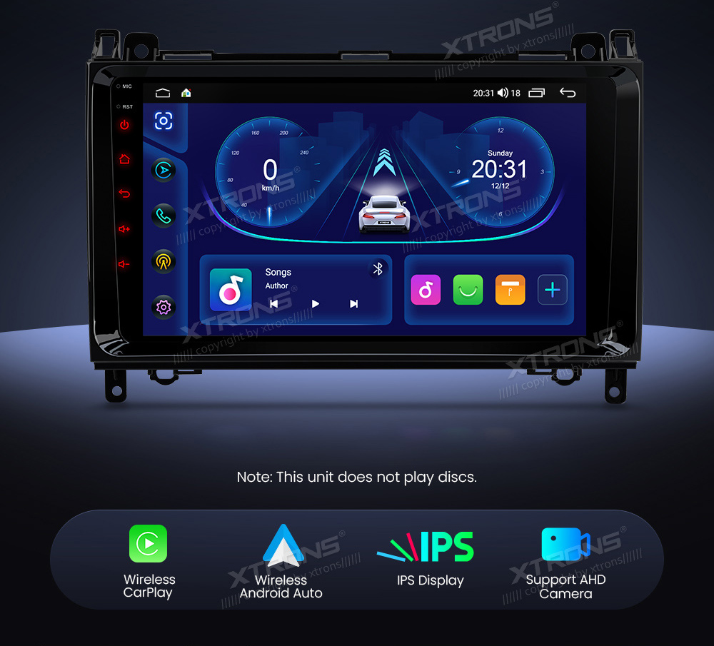 XTRONS IDP90M245 Mudelikohane android multimeediakeskus gps naviraadio