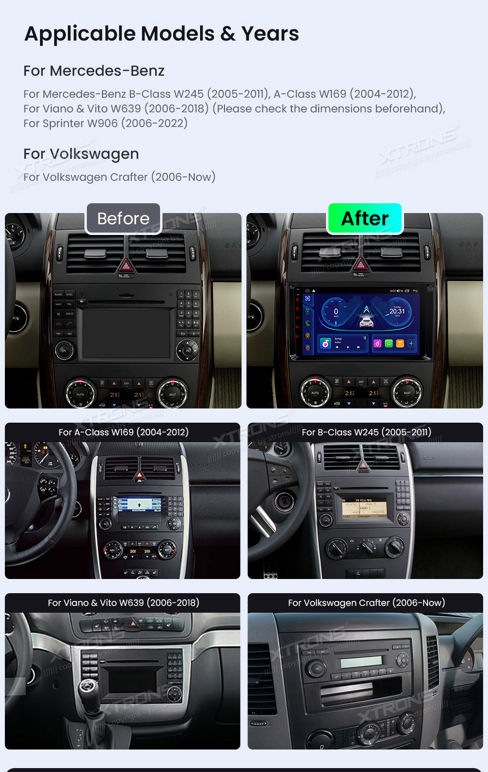 XTRONS IDP90M245 XTRONS IDP90M245 raadio sobivus autole