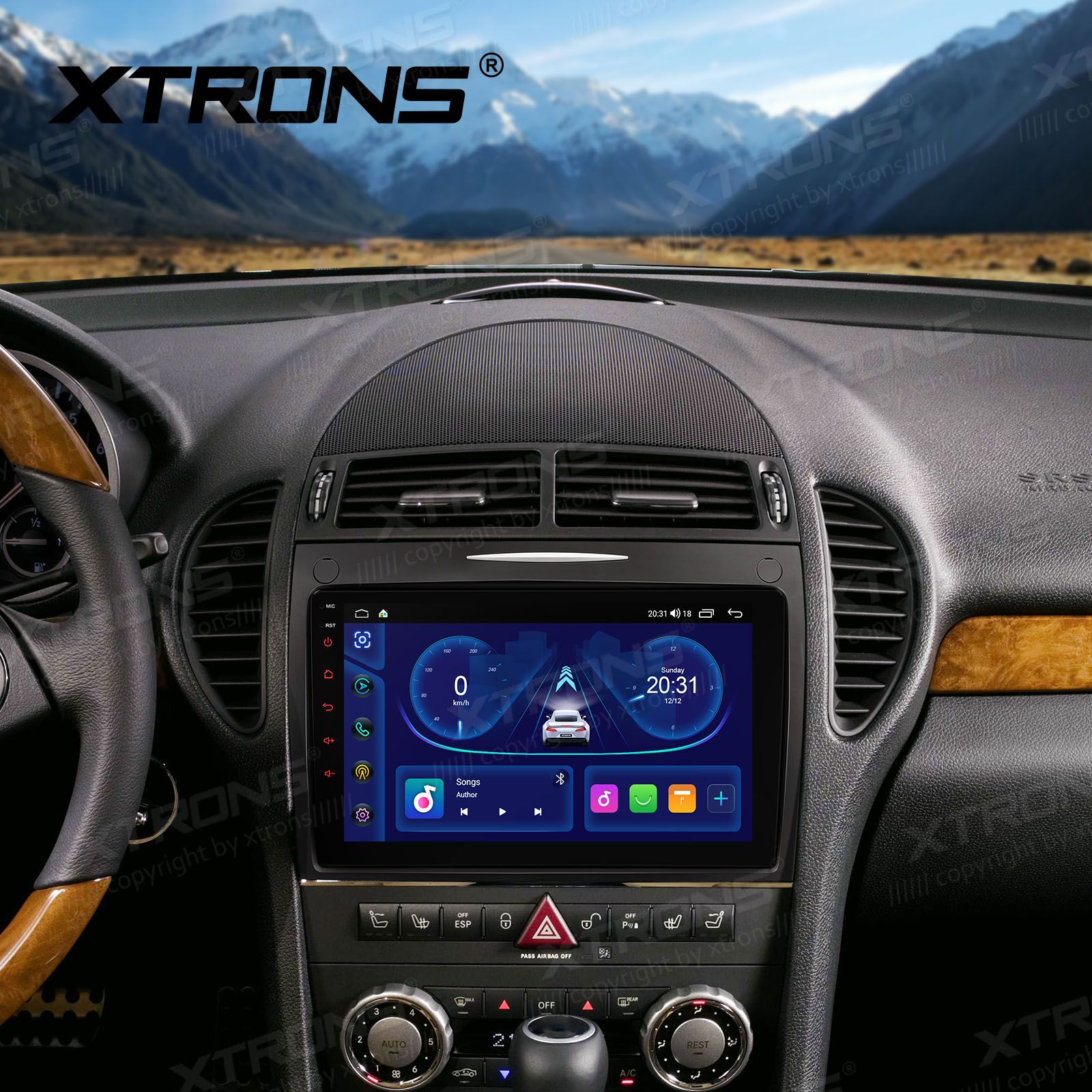 Mercedes-Benz SLK R171 (2004-2011) Android 14  | GPS autoraadio ja multimeedia keskus