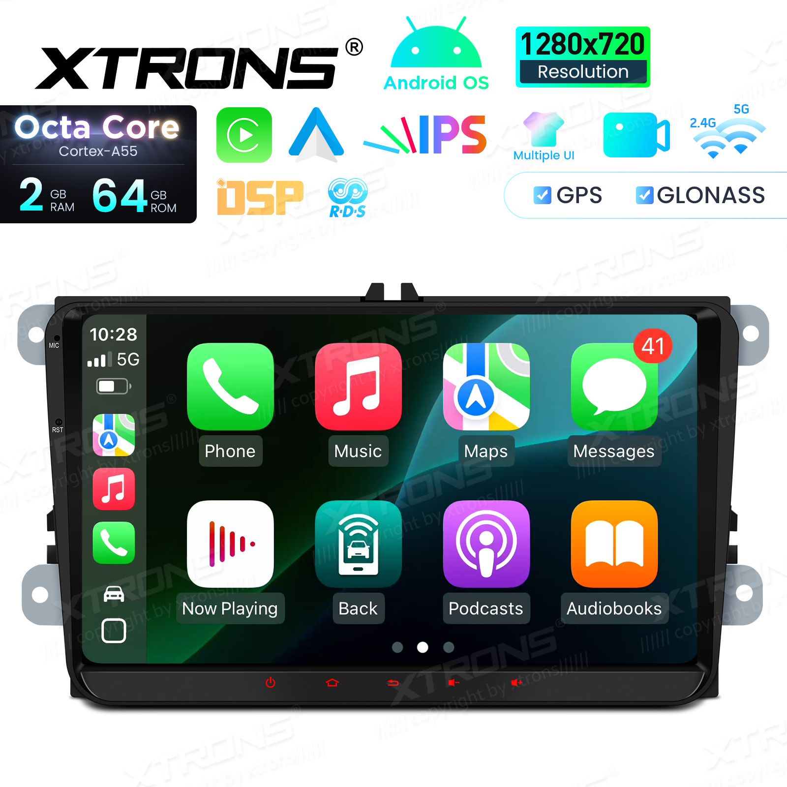 VW Passat B6 | B7 | Multivan | Transporter T5 | T6 | Amarok | Tiguan | Touran | Sharan Android 14  | CarPlay Android multimeedia keskus VW Passat B6 | B7 | Multivan | Transporter T5 | T6 | Amarok | Tiguan | Touran | Sharan Android 14  | CarPlay Android multimeedia keskus